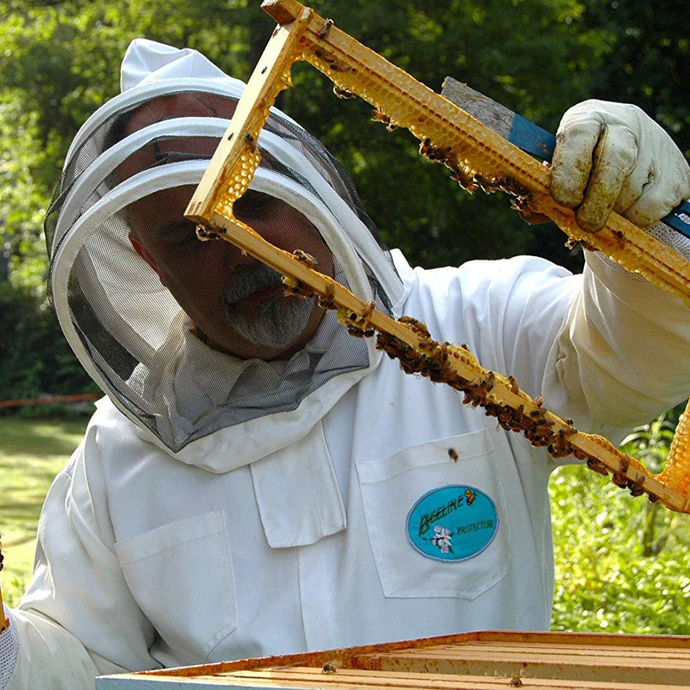 

Bee Protective Gear Beeproof Gloves for Protection Long White Beekeeping