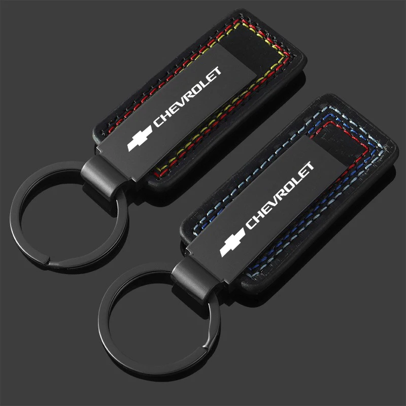 Car 3 color Keychain Logo Key Ring Chain Pendant For Chevrolet Cruze Malibu Sail Spark Captiva Equinox Trax/Tracker AVEO Lova RV