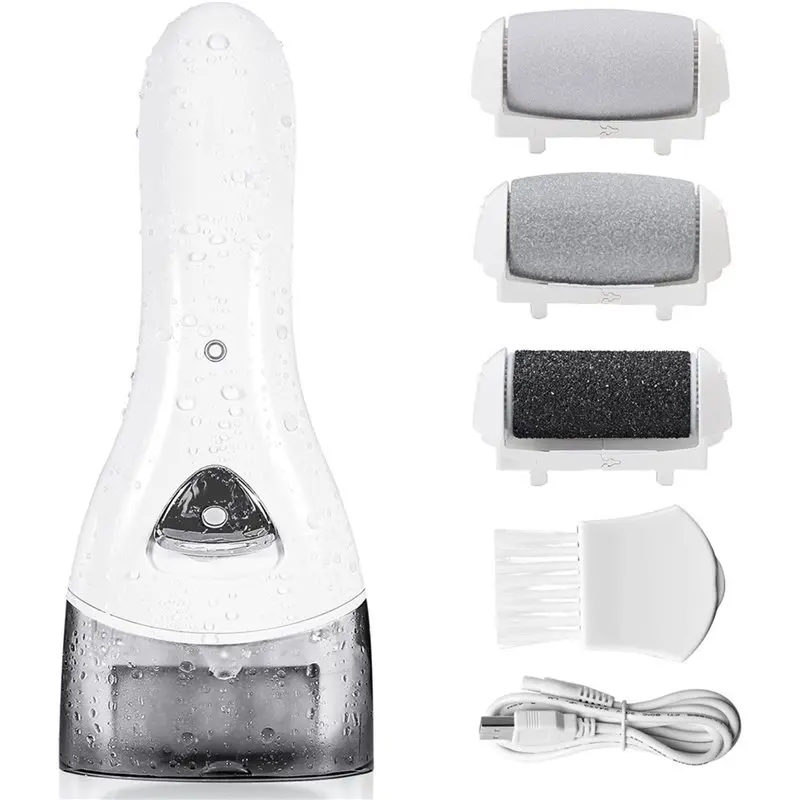 [NEW!A24P】 Electric Foot Remover 1 Set Rechargeable Portable Electronic Foot File And Repair Tool For Removing Dead Skin