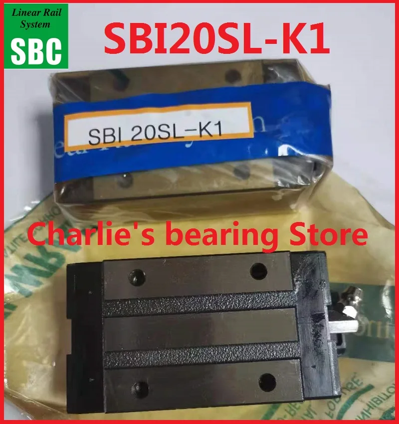 

1pc 100% brand new original genuine Korea SBC linear guide slider SBI20SL bearing carriage