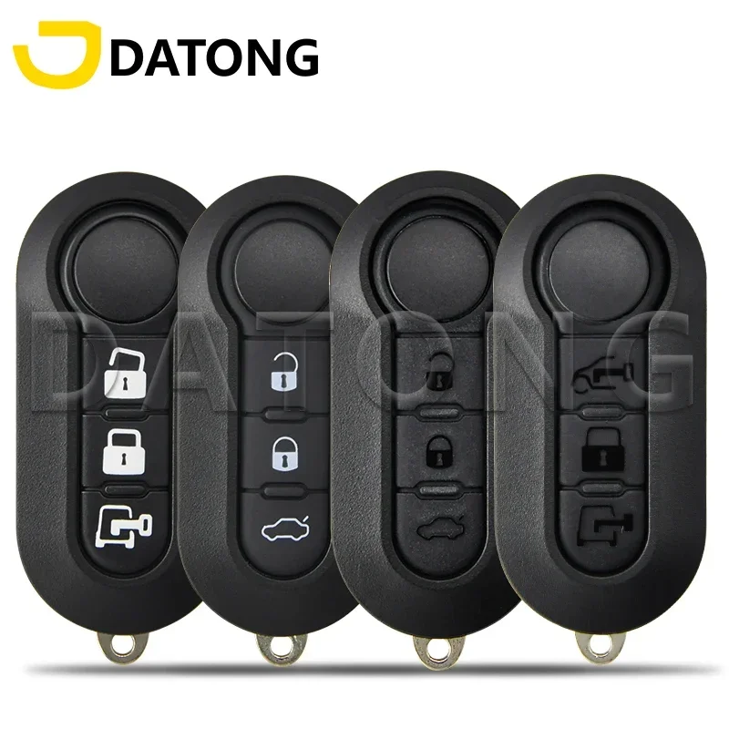 

World Car Remote Key Shell Case Datong For Fiat 500 Panda Punto Bravo Stilo Ducato Citroen Jumper Peugeot Boxer SIP22 Flip