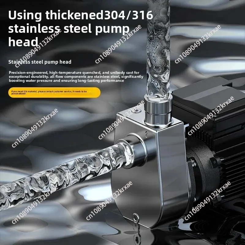 304 stainless steel chemical pump corrosion resistance high temperature explosion-proof water pump 220V single phase
