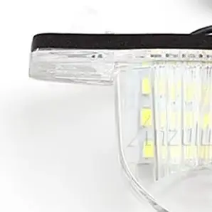 2 шт. 12В SMD 18 LED чисто белые фонари для подсветки номерного знака для Honda CR-V, Fit, Odyssey, Jazz, HRV, FRV, Stream.