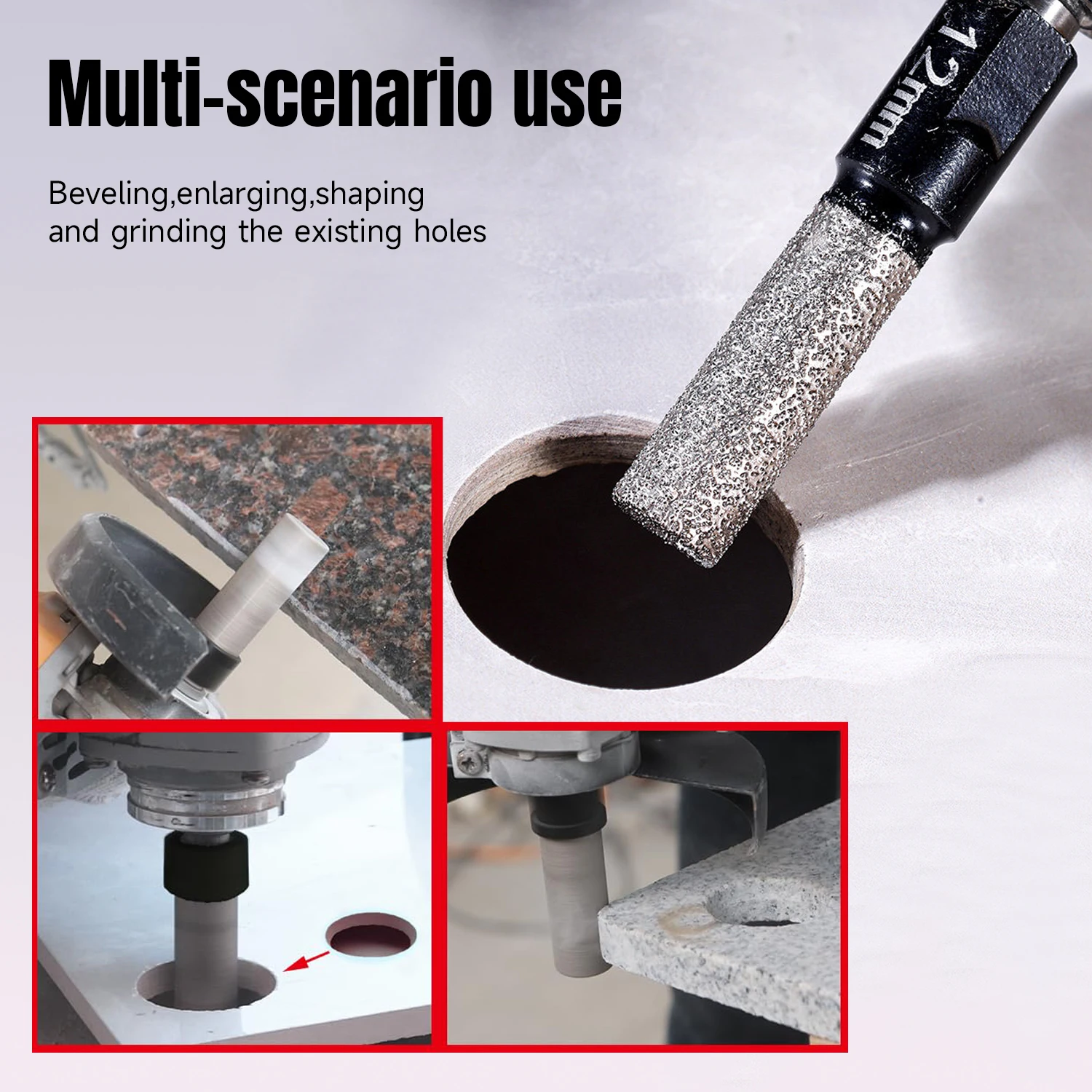 6/8/10/12mm M10 Vaccum Brazed - Ceramic Tile Blank review and price