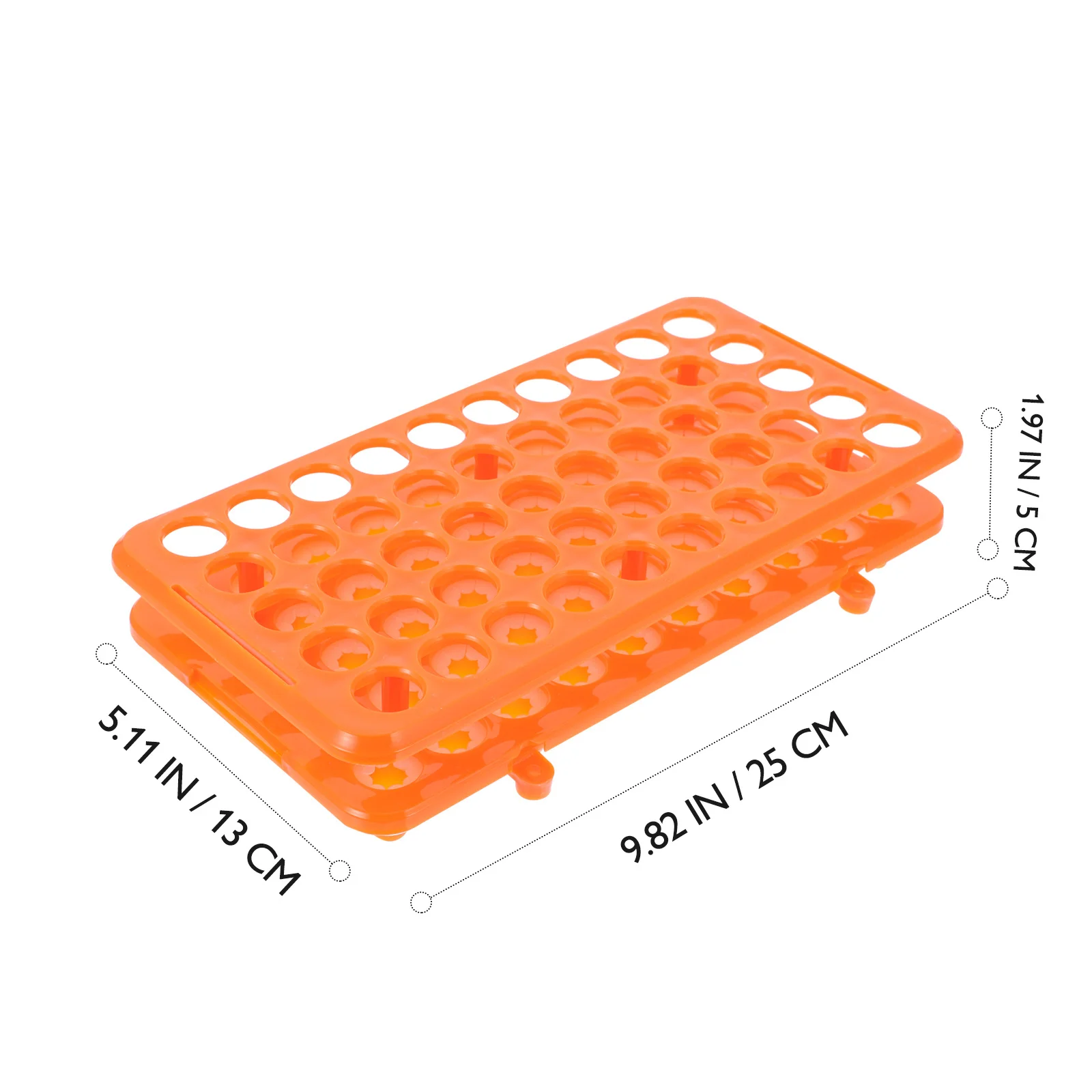 

Tube Rack Plastic Test Laboratory Container Experiment Holder Round Hole Organizer