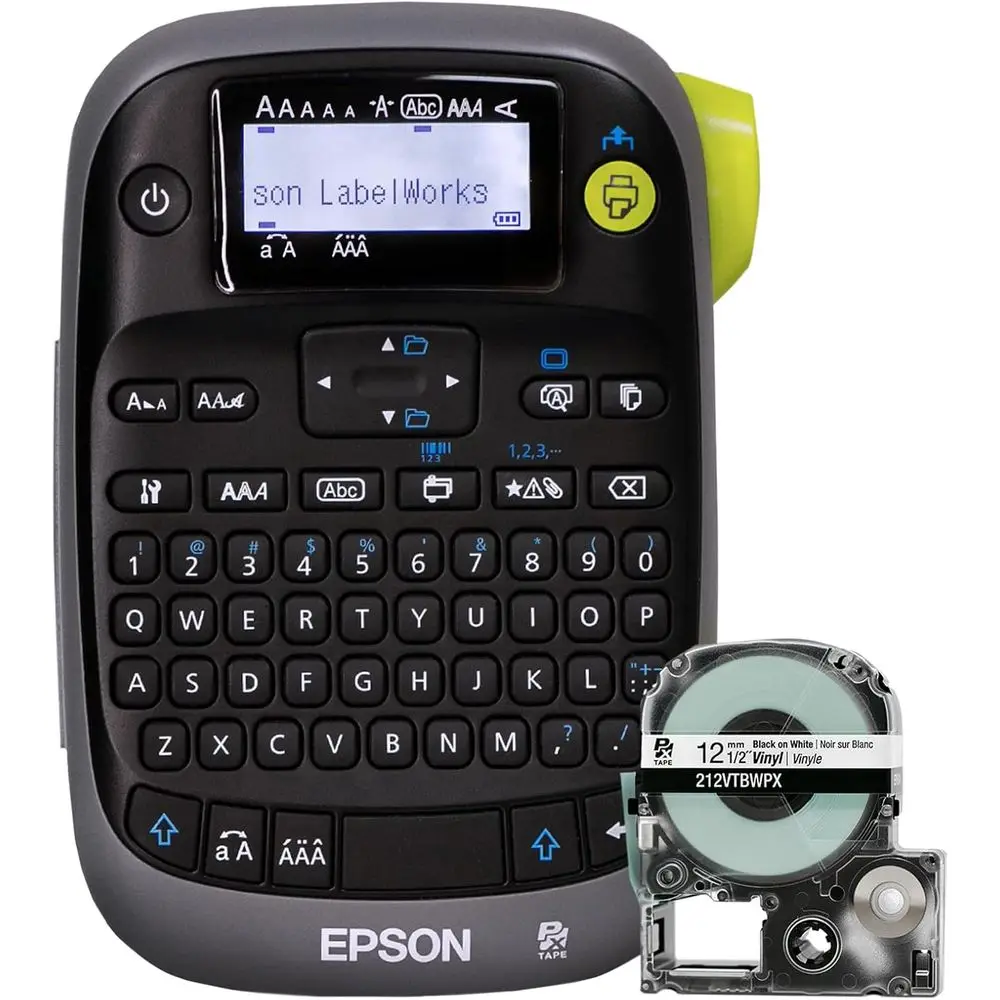 

Portable Handheld Label Maker for Stickers, Mag, and Shrink Tube, Tape Included
