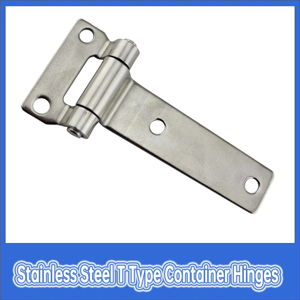 135x58x27mm T Type Container Hinges Deck Cabinet Door Hinge Reinforced Door Damping Cabinet Industrial Wooden Fences