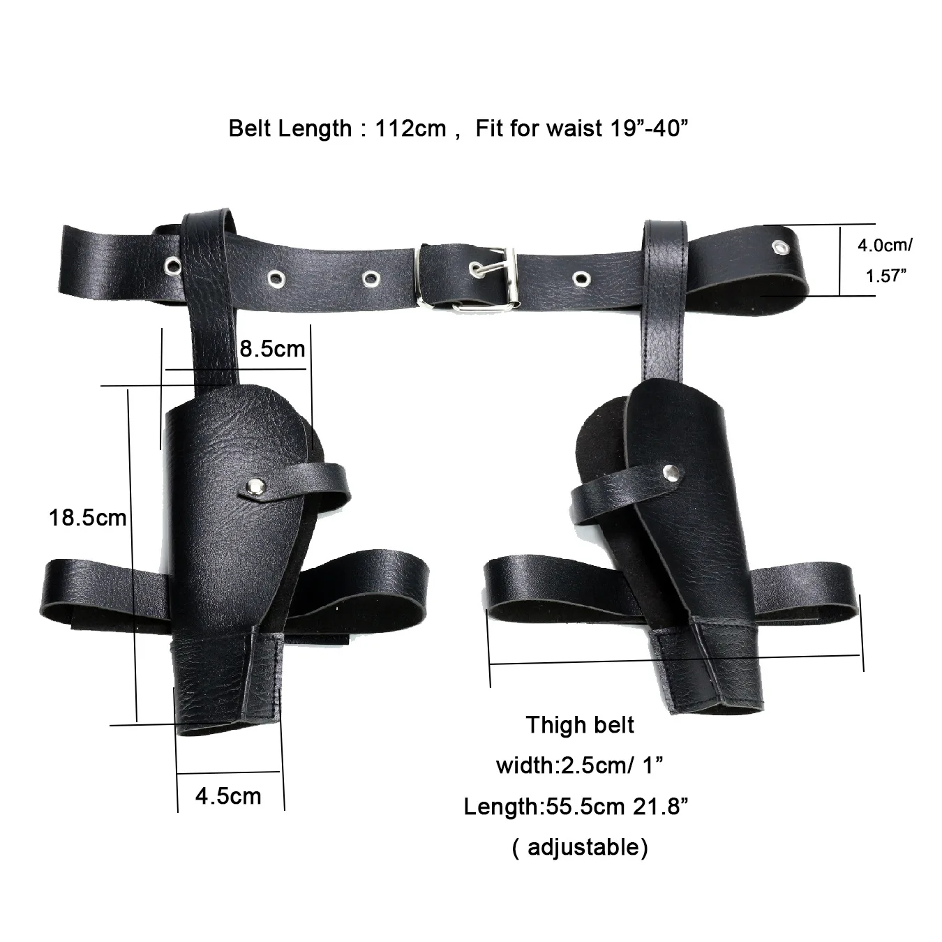 웨스턴 카우보이 총 홀스터 벨트, 코스프레 소품 액세서리