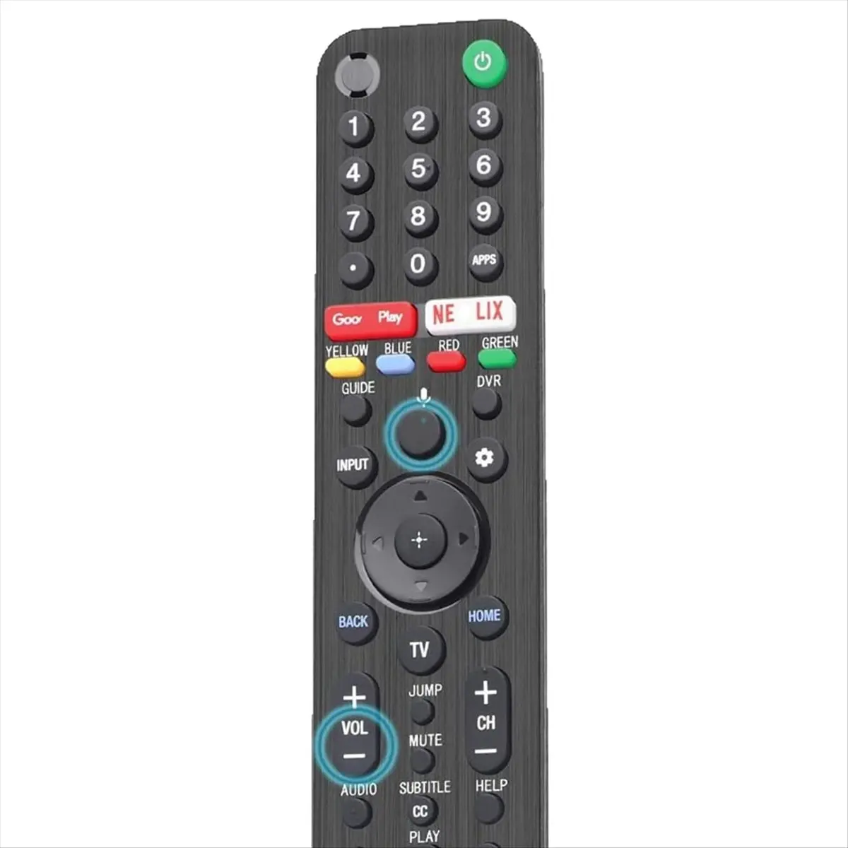 A26Z RMF-TX500U Smart Voice Remote Control for Sony Bravia LED OLED 4K UHD HDTV HDR TV with Google Play Netflix Button