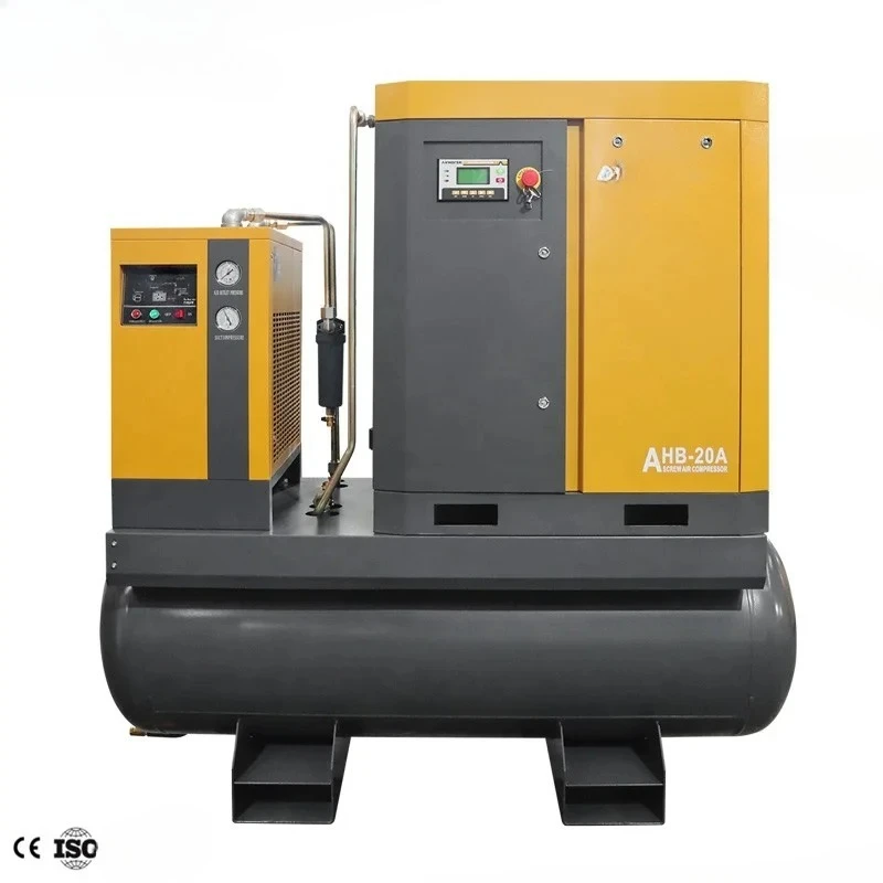 Fixed Speed Variable Speed 11KW 15KW 22KW 30KW 7-13Bar Screw Compressors 1.1-3.6m3/min German Technology DC Compressor