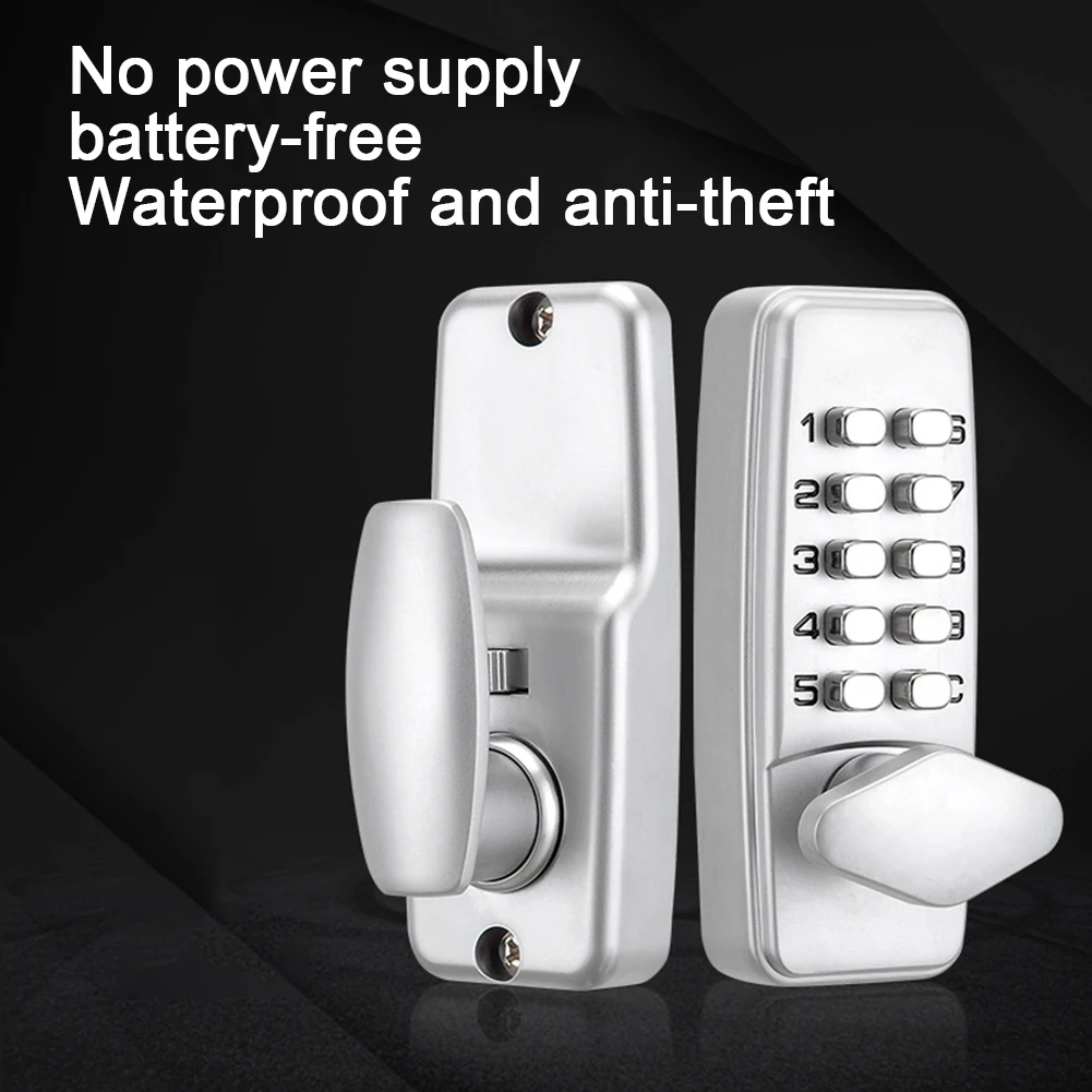 Waterproof Digital Lock with Keypad Mechanical Design for Keyless Entry for Villas Hotels and Residential Doors
