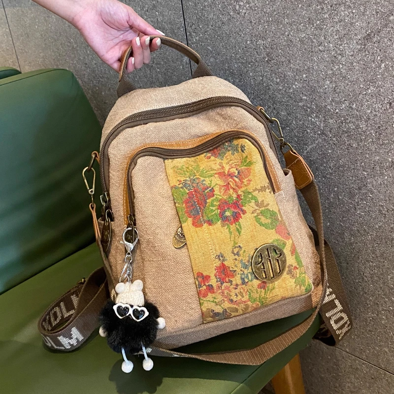 Luxury Print Backpack Women's Bagpack 2025 New Sac À Dos Cute Lightweight Bolsa Feminina Travel Backpack Mochila  Mujer