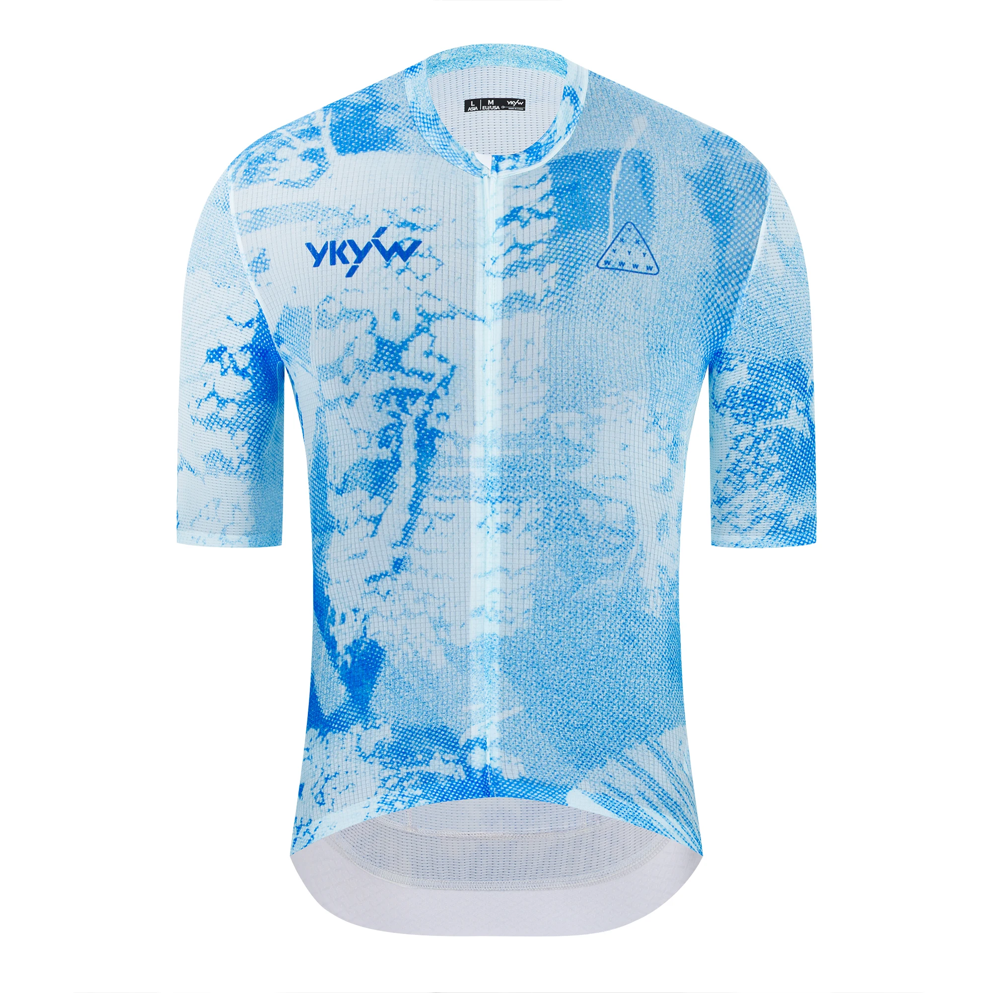 YKYWBIKE 2026 Herren Radtrikot Kurzarm Sommer Rennrad Kurzes Shirt Fahrrad-Oberteil Trikot MTB Maillot Ciclismo Bekleidung