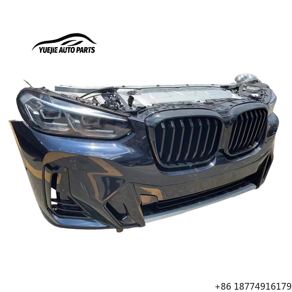 

Hot Selling High Quality Automotive Front Bumper Components for X3 G01 G08 Complete Front Nose Cut Screw-On 1 Year