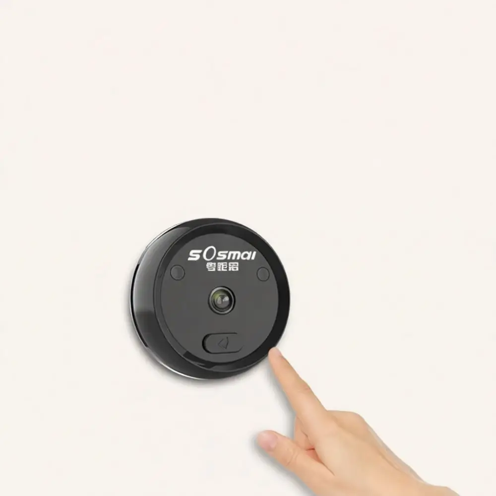 Smart Wireless Doorbell Video Camera Visual Intercom System Home Entrance Security Monitor Battery Powered Device