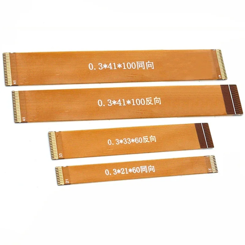 0.3mm Pitch FPC FFC Flat Flexible Cable LVDS MIPI 7/9/11/13/15/17/19/21/23/25/27/31/33/35/39/41/45/49/51/57/61/71 Pin image 6