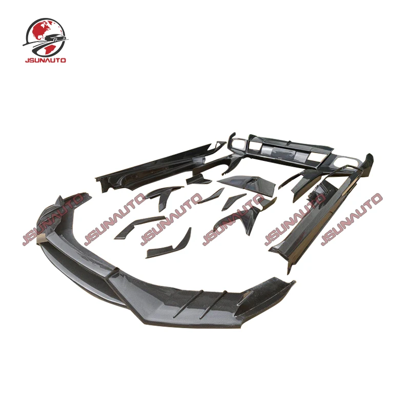 

Aggressive Aero Kit For Lamborg LP610 Facelift Carbon Fiber Front Lip Rear Diffuser Spoiler For Huracan Body Kit MSY Style