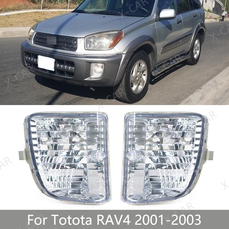 

Передний бампер автомобиля, противотуманная фара без лампы для Totota RAV4 RAV 4 2001 2002 2003