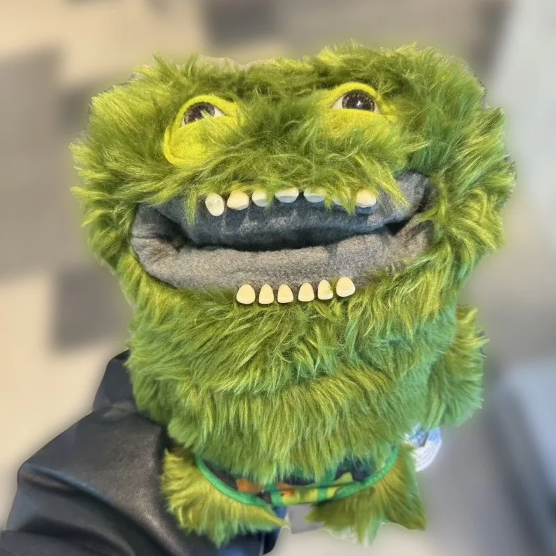 100%Original Fuggler Teeth Monster Plush Doll Funk Teeth Treasure Ugly Monster Funny Toy Shorts Plushie Doll For Birthday Gift ﻿