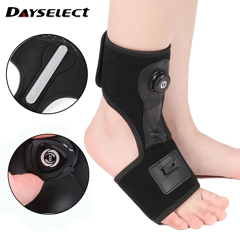 

1 шт., ручка для защиты лодыжки, фиксированная опора, стальная проволока, силиконовый противоскользящий ортез для ног, сухожильная оболочка, защита для обуви, регулятор