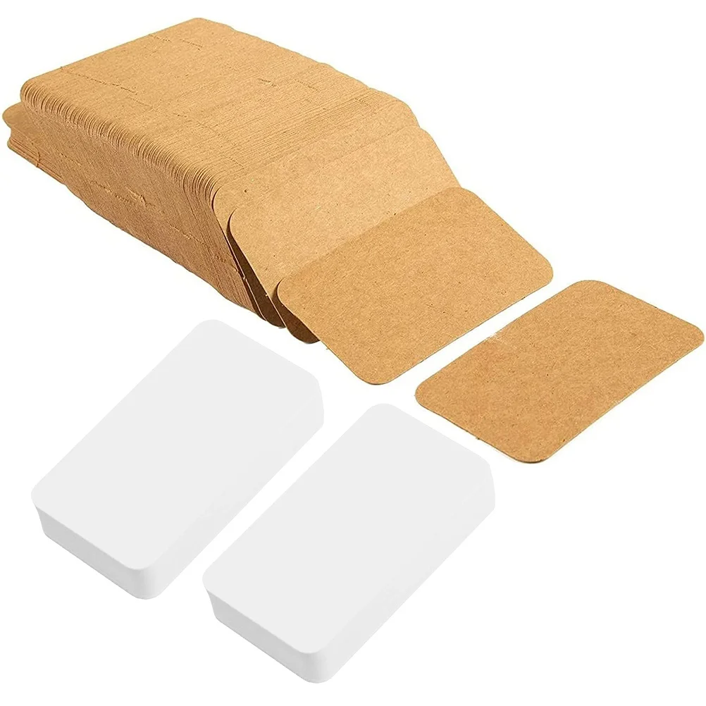 

Blank Word Compact Design Storage Multi-function Note Cards Vocabulary Record Small Portable Thickened Cards