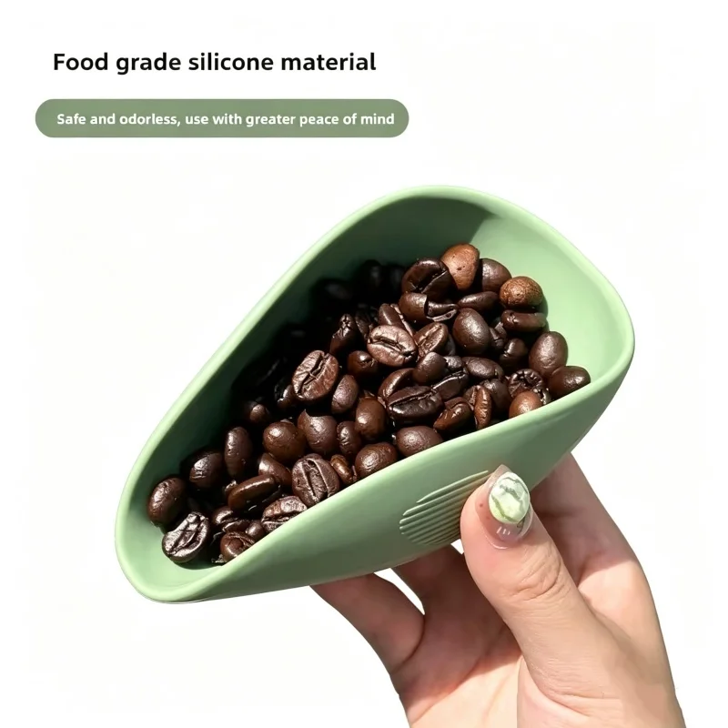 Multi Function Silicone Coffee Bean Measuring Tray for Ground Beans Tea Leaves Powder Storage and Portion Control