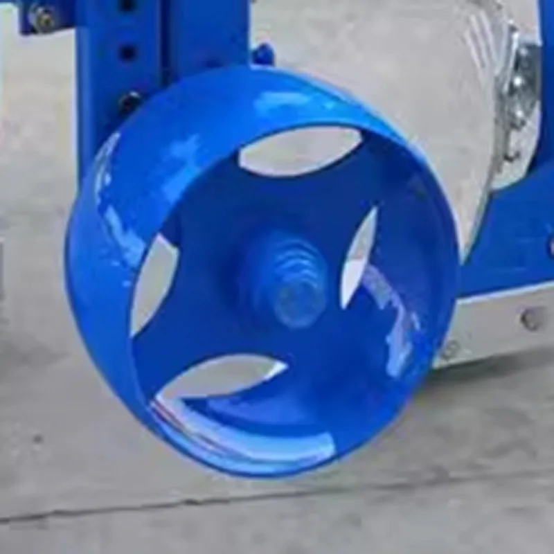 Four-wheeled hydraulic flip plow banner mirror deep plowing deep turning rotary plow side shift tilling ridger agricultural
