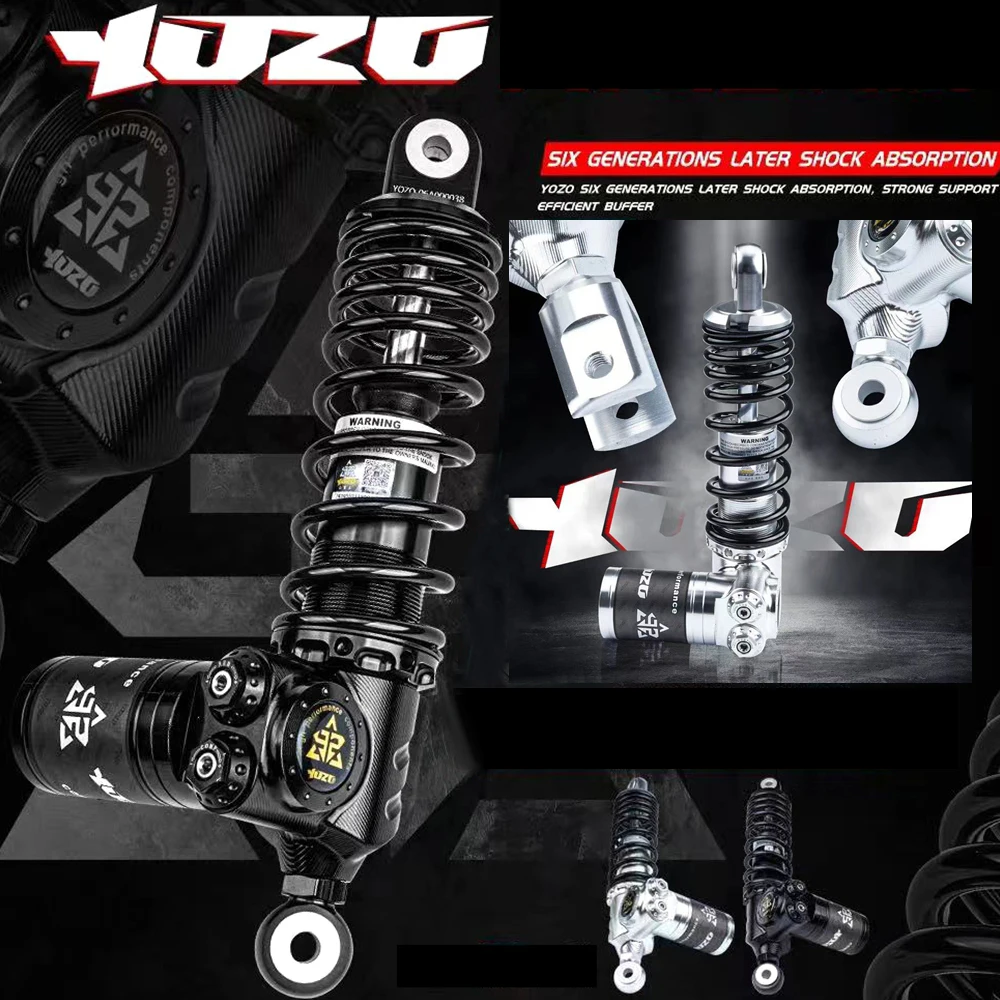 

270-335 мм YOZO демпфирующий задний амортизатор для Niu N1S/U3 Ninebt M95C/MZ MIX/E80C AE4/5 универсальный модифицированный 3-регулируемый задний амортизатор