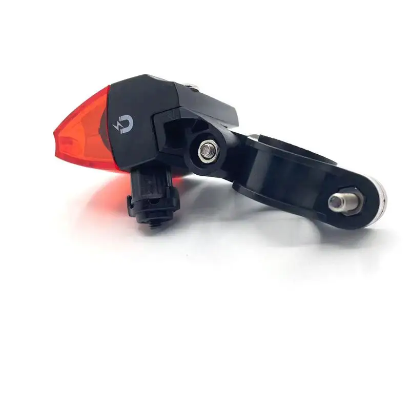 Bicycle Lights Induction Tail Light Bike Warning Lamp Magnetic Power Generate Taillight Self-Powered Magnetic Induction Light