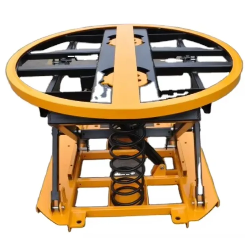 

High Quality Spring Loaded Level Hydraulic Scissor Fixed Lift Table