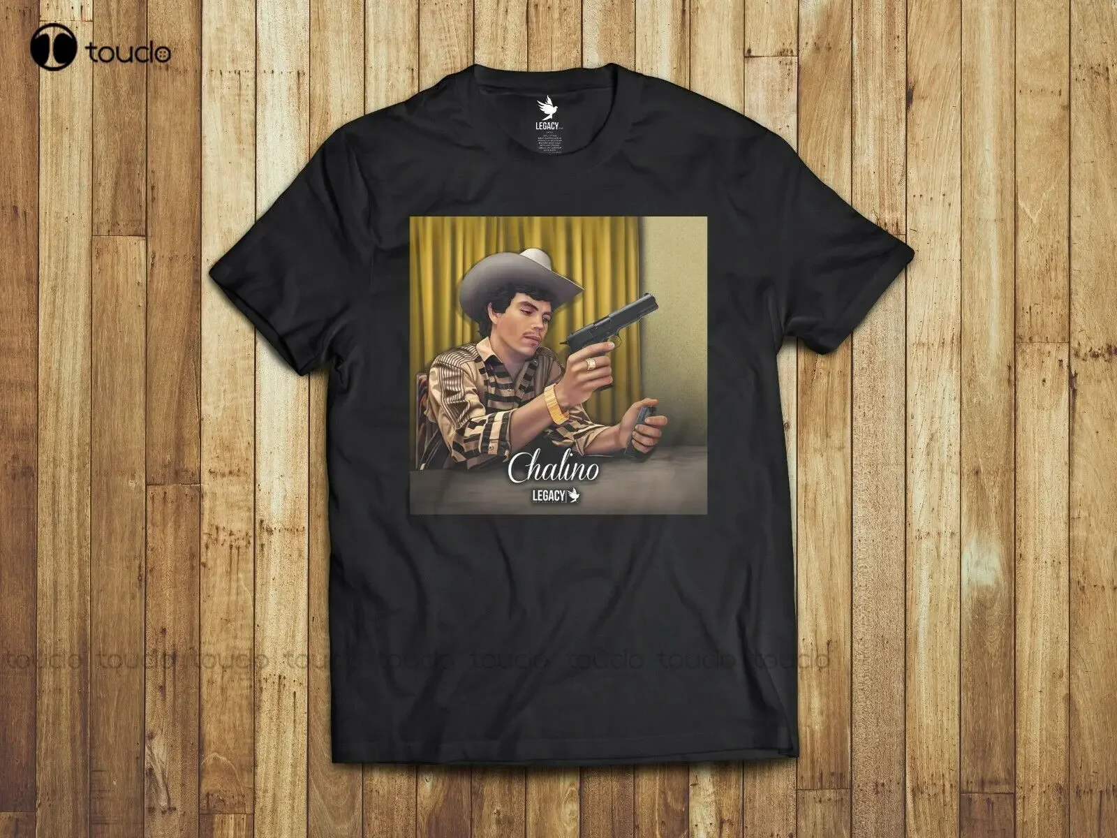 

Новая футболка Chalino Sanchez, ограниченная серия, Мексика Corridos, музыкальные пистолеты, футболки для женщин, хлопковая футболка Xs-5Xl, унисекс