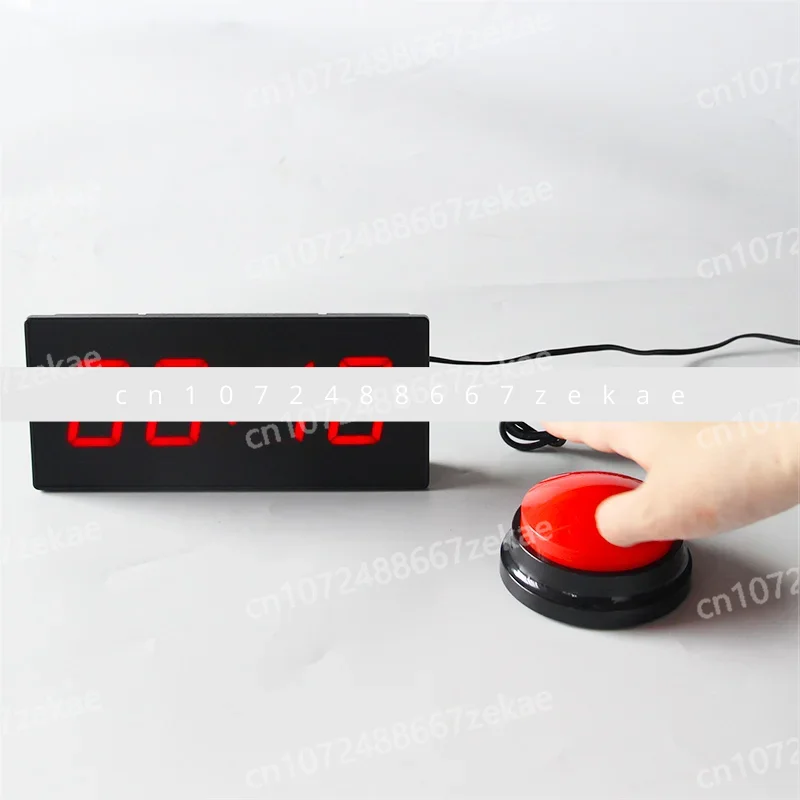

Electric Interactive Push Button Challenge Sports Entertainment Game Digital 10 Seconds Challenge Timer Clock