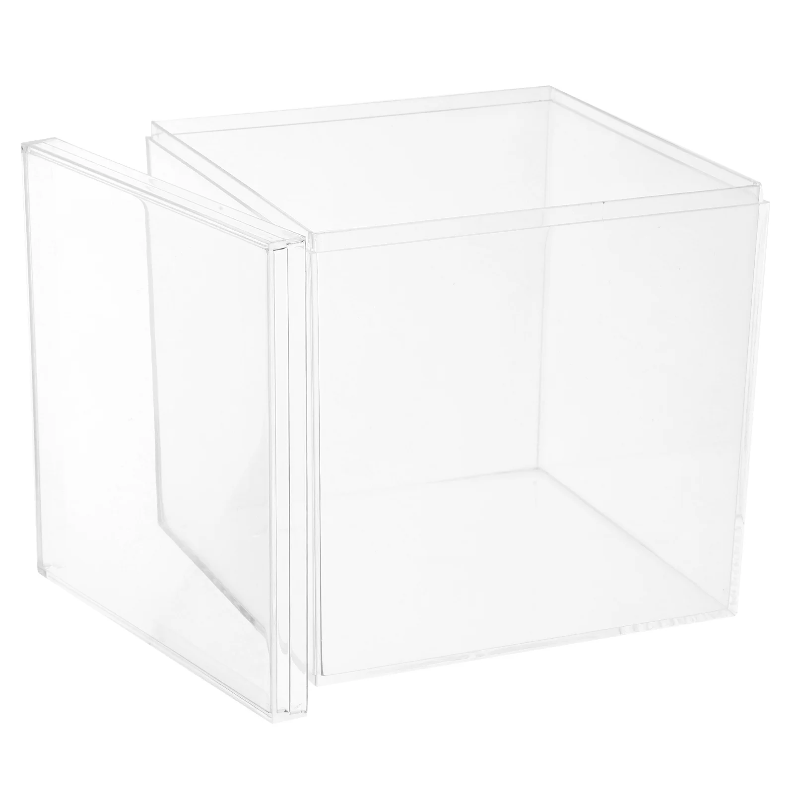 Clear Action Figure Display Box Stable Protective Case for Models Collectibles Exhibition Organizer Storage