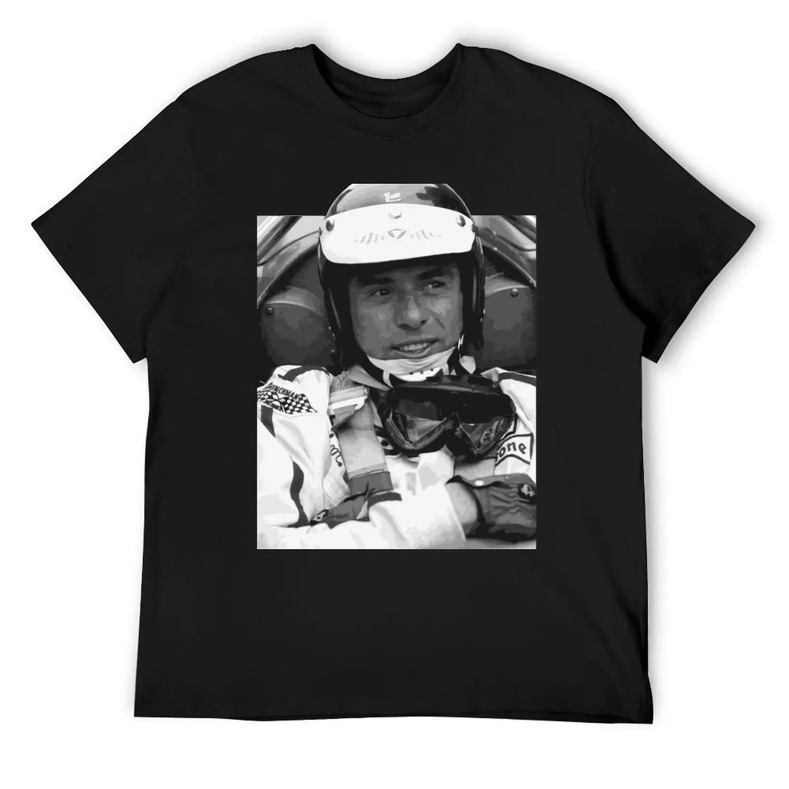 

Jim Clark, legend driver T-Shirt street wear gifts for boyfriend sublime hippie clothes mens t shirt