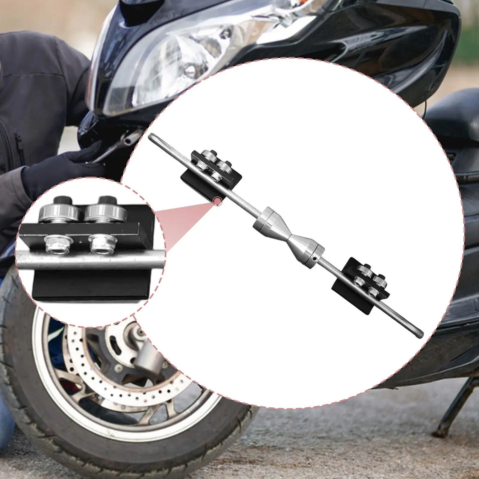 Motorcycle Wheel Balancer Parts Accessories Men Compact Accessory Adults