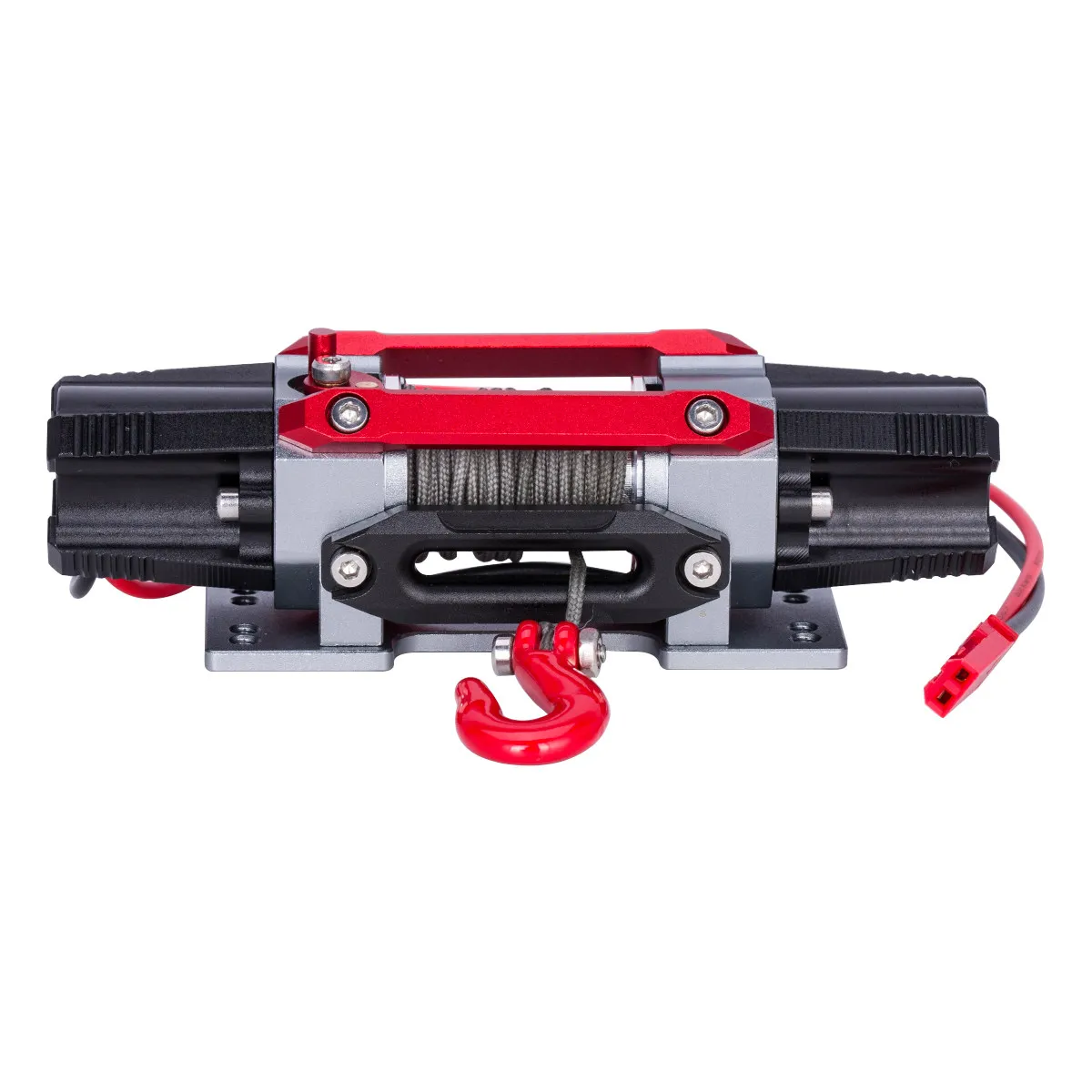 RC Crawler Upgrade Parts  Suitable for YK 1/8 1/10 SCX10 TRX4 H8H Metal Automatic Dual Motor Simulated Winch