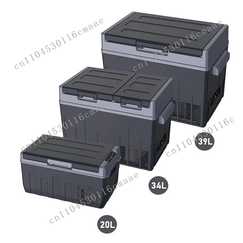 

New 36D Truck Refrigerator Compressor 12V Dual Zone Box 36L Car Freezer with Double Doors