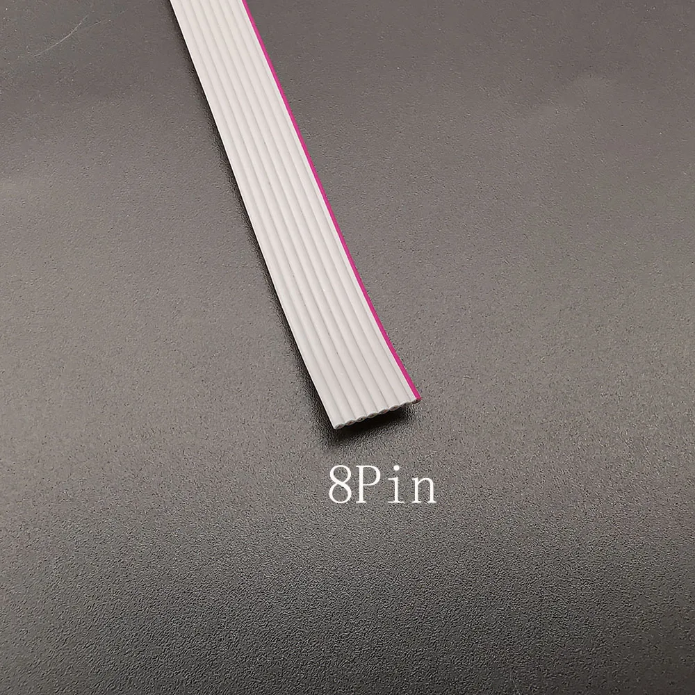 1/5 Meter 1.27mm Pitch Gray Flat Ribbon Cable 28AWG Wires 6/8/10/12/14/16/20/26/30/34/40/50/60 Pin For 2.54mm FC IDC Connector