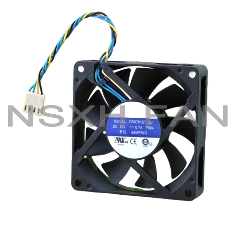 DS07015T12U Ventilador, 4 Linhas, 7015, DC 12V, 0.7A, Novo