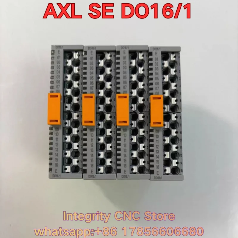 Second-hand AXL SE DO16/1 PLC module 1088129 functional test is normal