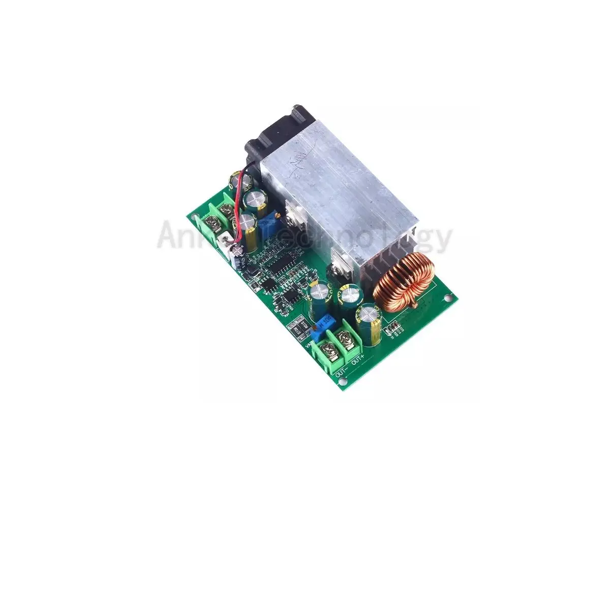 600W high-power DC buck module 12V-75V to 5V19V21V24V48V 25A adjustable power board