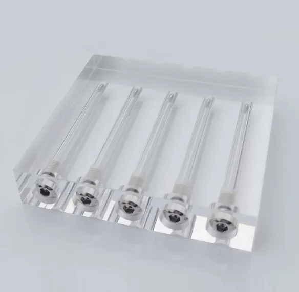 Oil Quality Comparator Test Tool, Automotive Transmission Oil Viscosity Detector Demonstration Stand