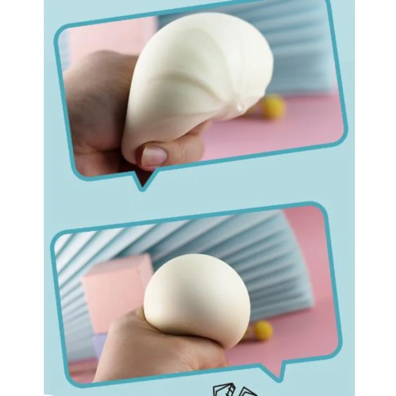 새로운 핫한 시뮬레이션 차슈바오 귀여운 먹을 수 있는 장난감 스트레스 해소 빵 반죽 재미 스트레스 해소 장난감 발산용품