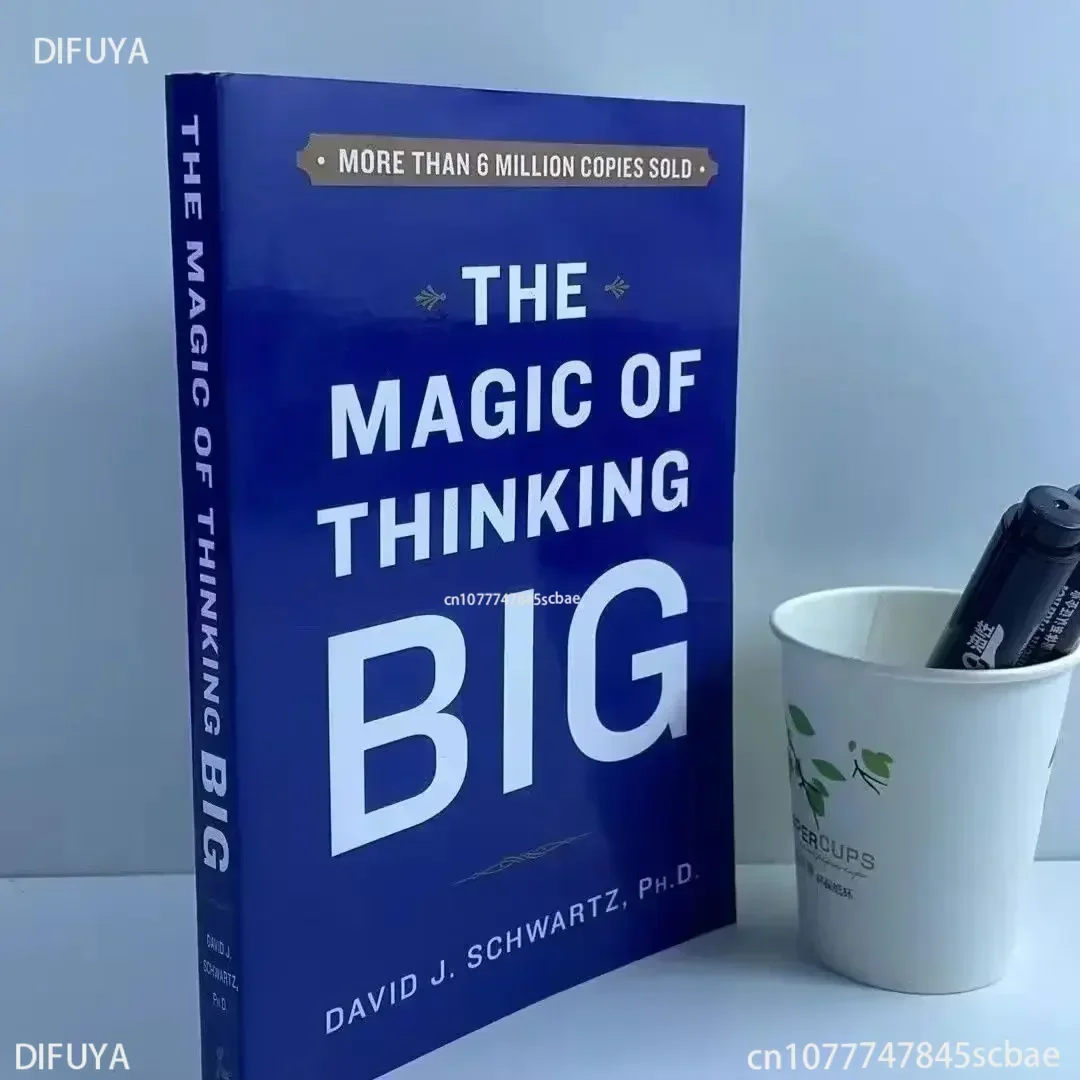 Libro book The Magic Of Thinking Big David J Schwartz Adult Inspirational Book DIFUYAlibro