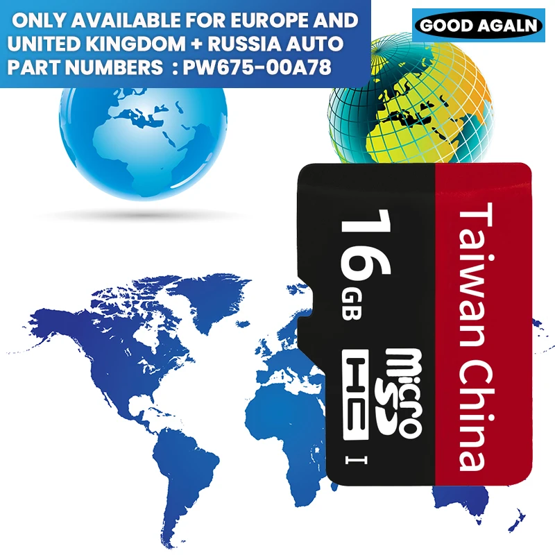 2024 ver.2 NEW for Lexus Navigation SD Card Premium 13mm Micro Navigator United Kingdom & Europe + Russia GPS Maps ver.2 Maps SD