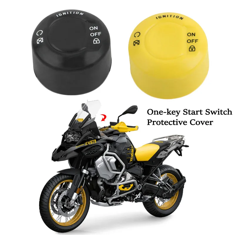 For BMW R1250GS Adventure 40th Anniversary Edition R 1250 GS LC ADV 2019-2023 Motorcycle One-key Start Switch Protective Cover