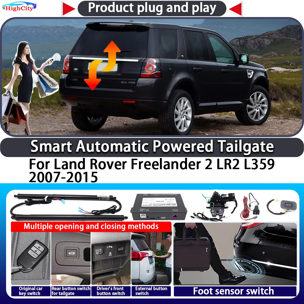 

For Land Rover Freelander 2 LR2 L359 2007-2015 Smart Automatic Powered Tailgate Key Control Trunk Lift Close Kit Power Tailgate