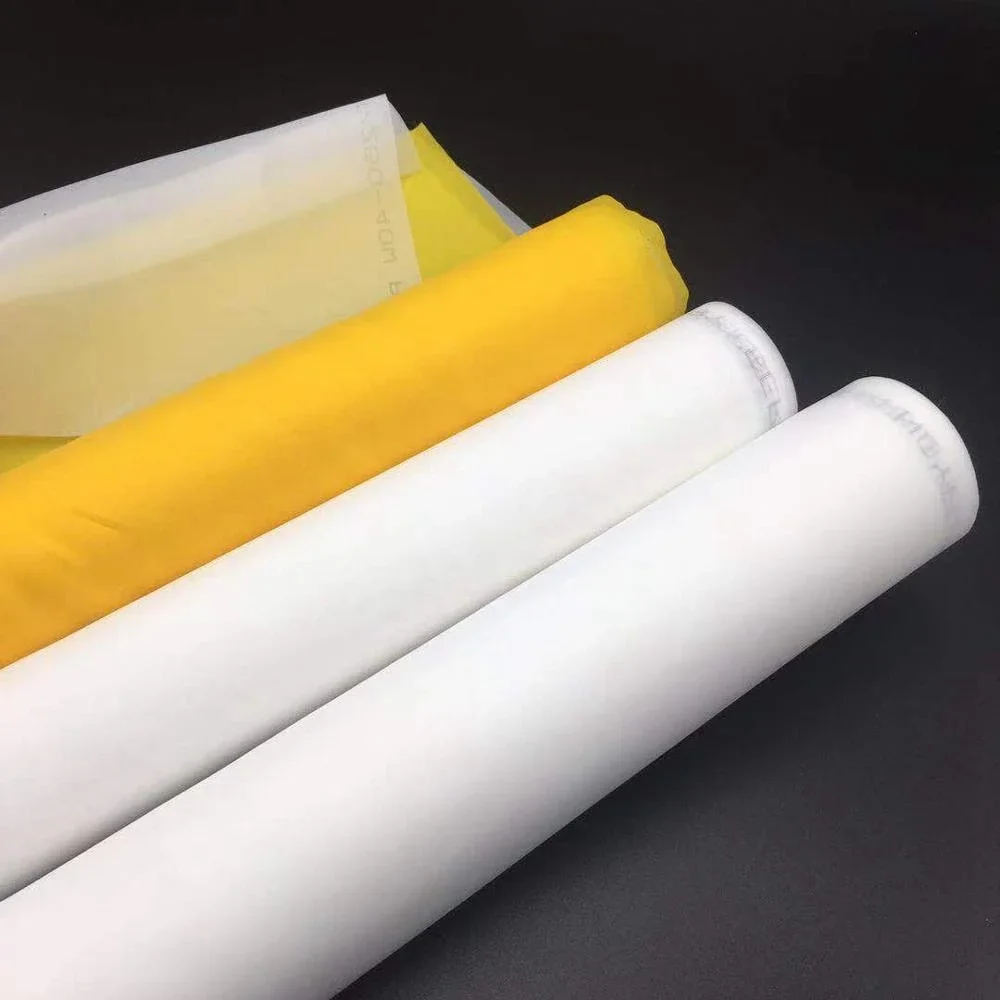 1 Meter Polyester Silk Screen Printing Mesh 127cm Width 32T/39T/47T/53T/62T/72T/80T Silkscreen Printing Mesh 80-200M