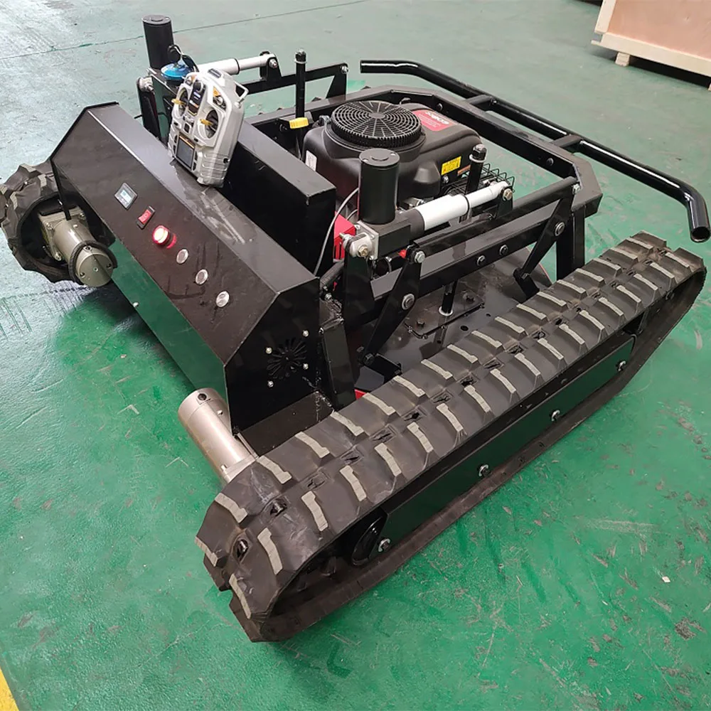 608cc Customized Electric-start Remote Control Lawn Mower 800 Cutting Width  Engine