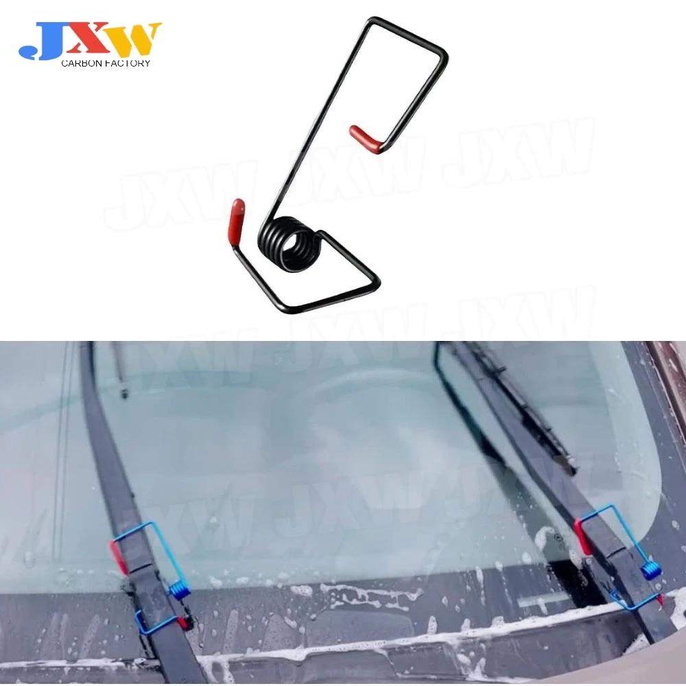 

2pc/set Universal Windshield Wiper Arm Booster Car Wiper Assist Alloy Booster Spring Automotive Replacement Tools Accessories